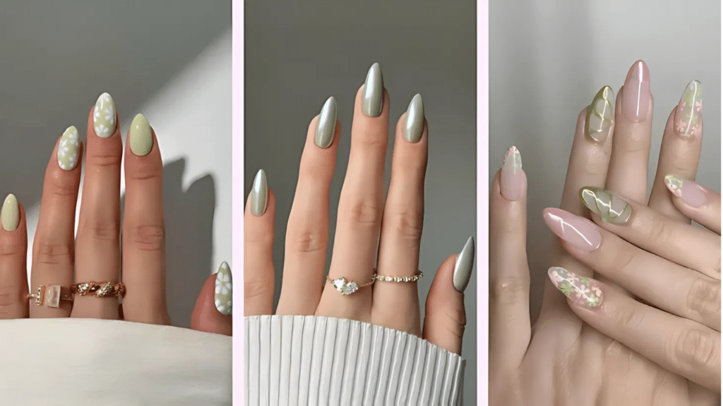 15 Sage Green Nail Inspo and Styles to Try