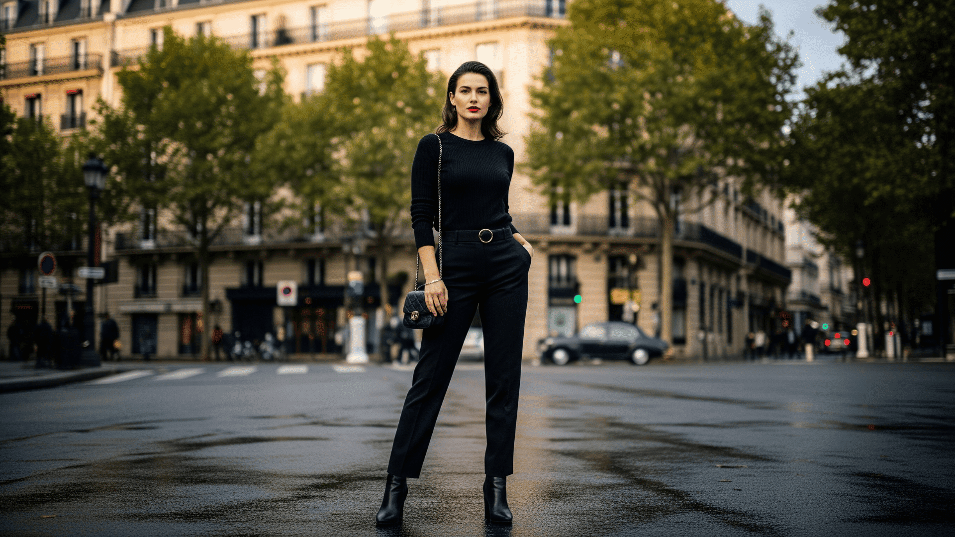 All-Black Monochrome Look