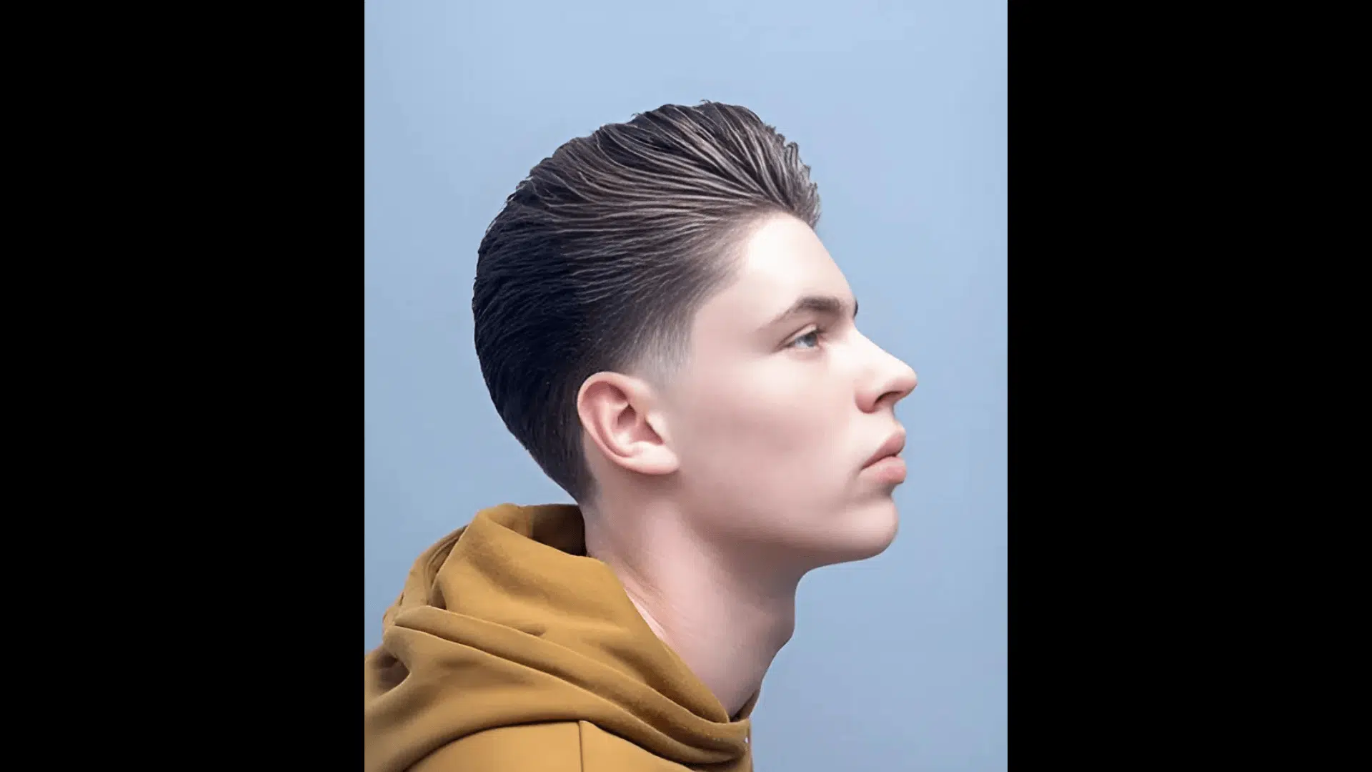 Angular Blowout Taper Fade