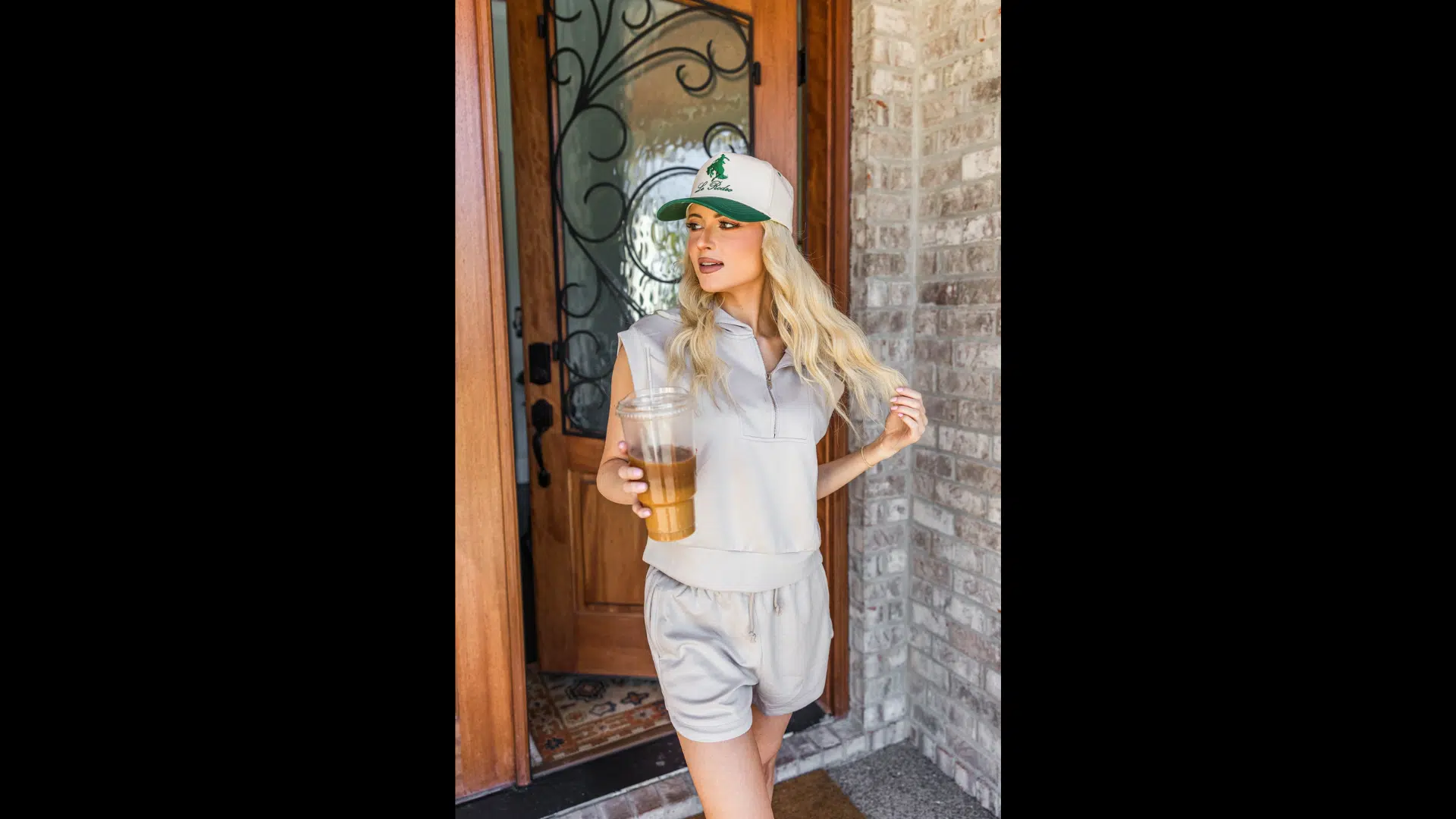 Athleisure Set with a Cap