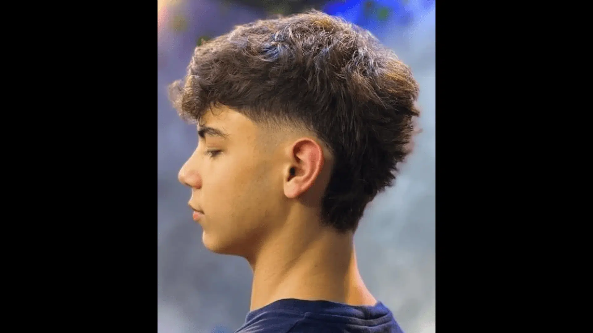 Blowout Taper with Shaved Design