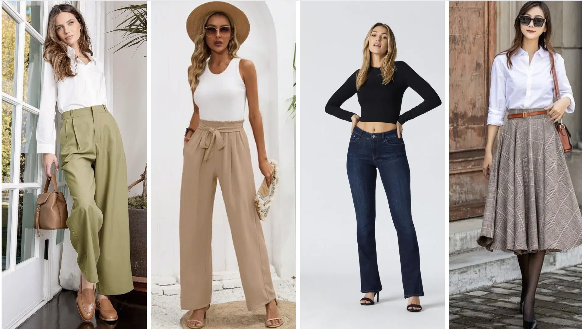 Bottoms and Skirts for Soft Natural Body Type