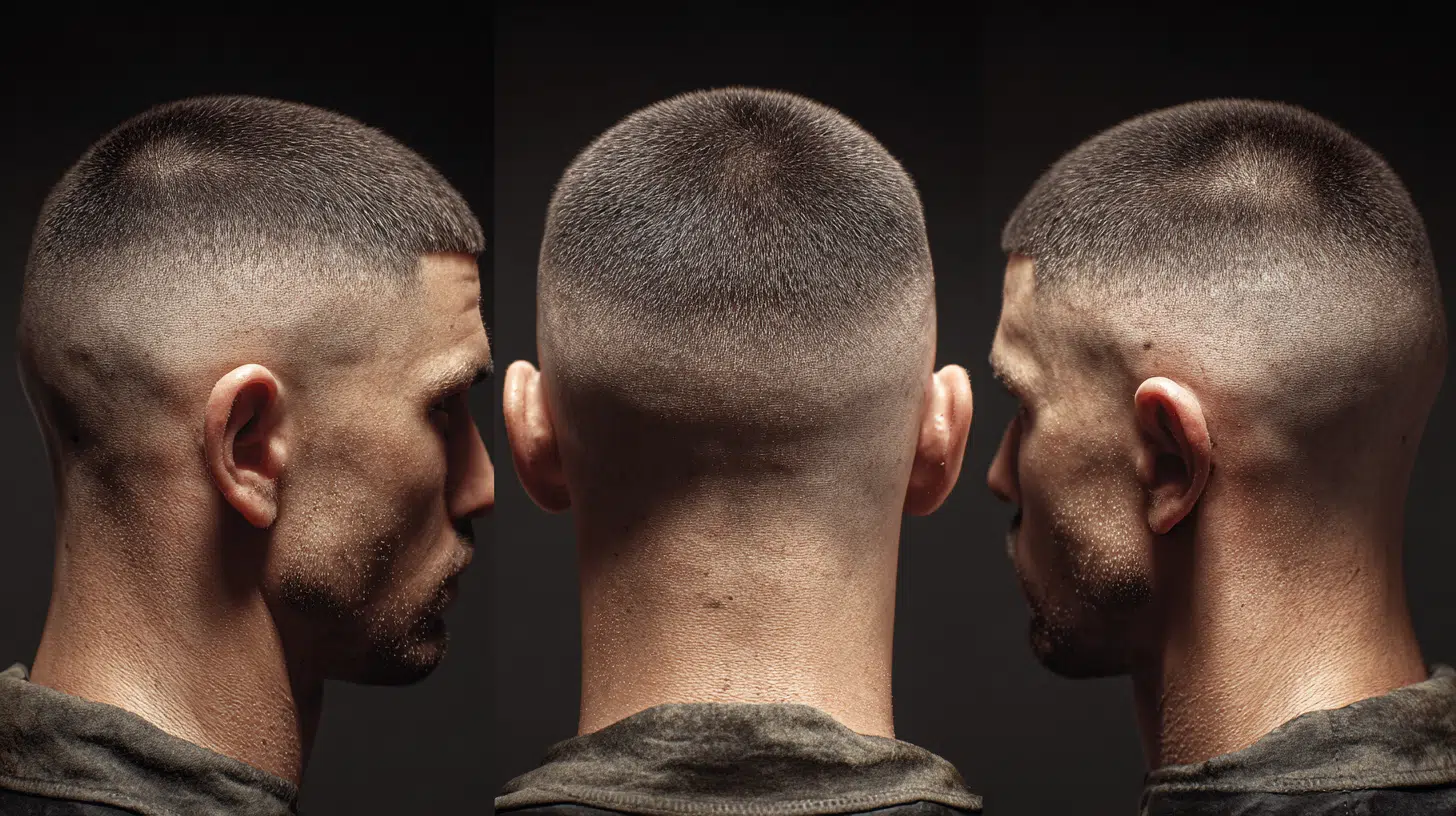 Buzz Cut Fade (Low, Mid, High)