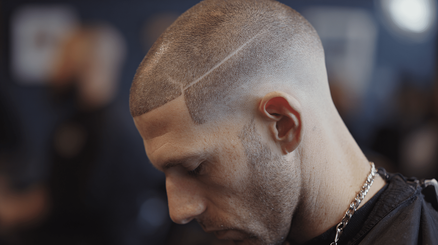 Buzz Cut with Line-Up