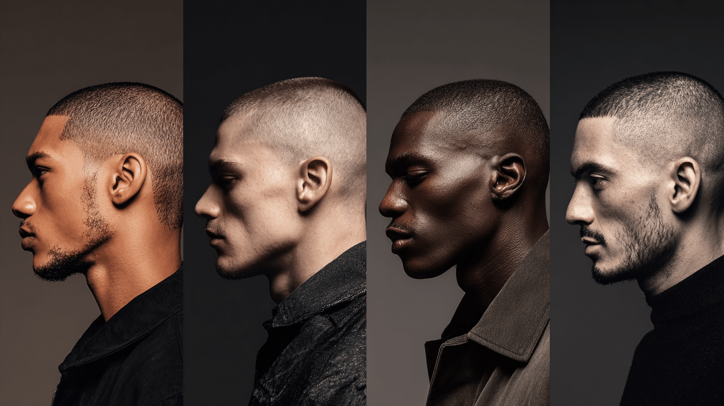 Choosing Buzz Cut by Face Shape<