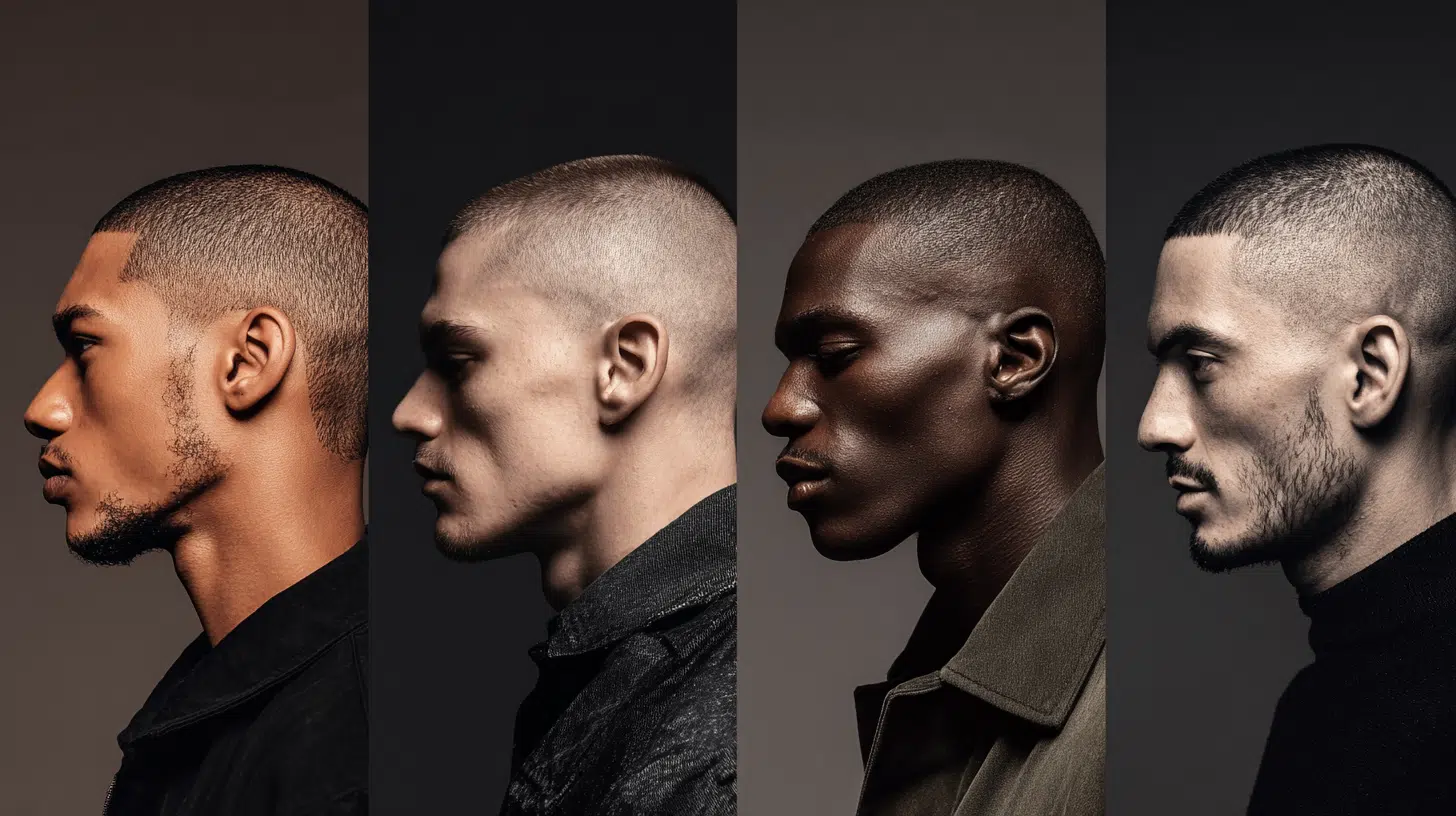 Choosing Buzz Cut by Face Shape<