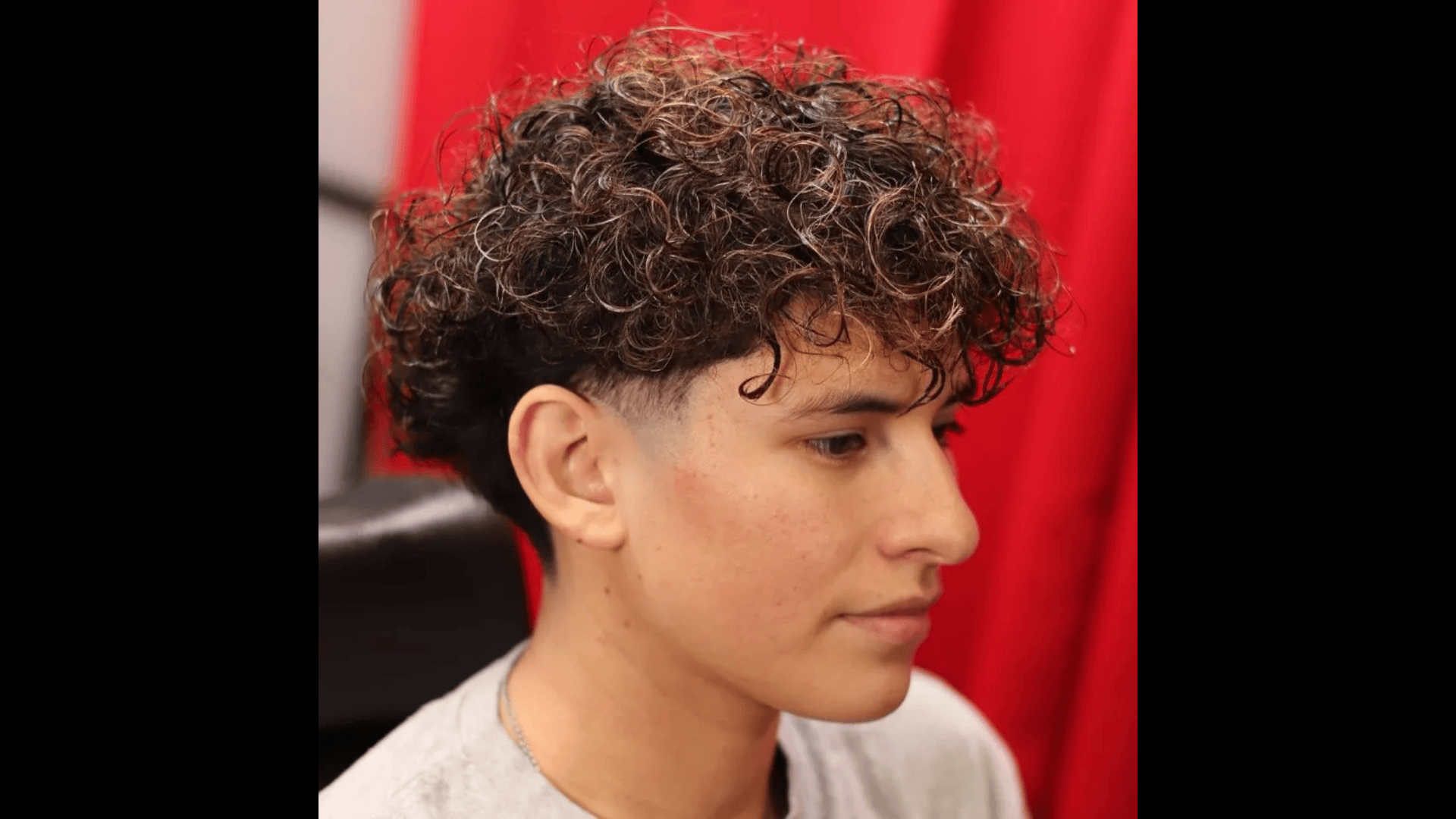 Curly Blowout Taper
