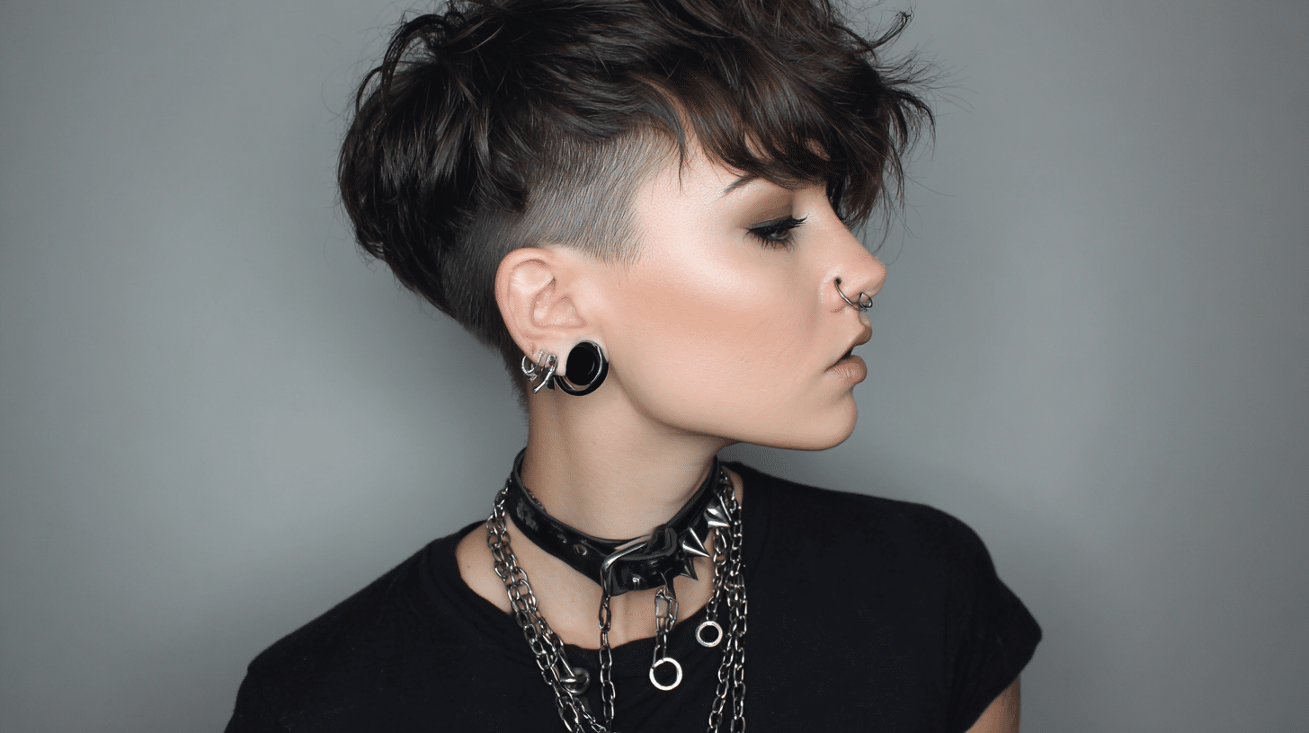 Edy Undercut Goth