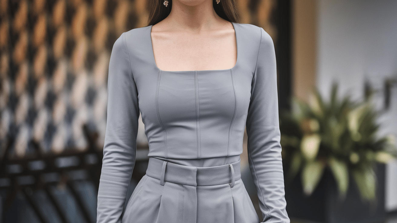 Face-Framing Necklines