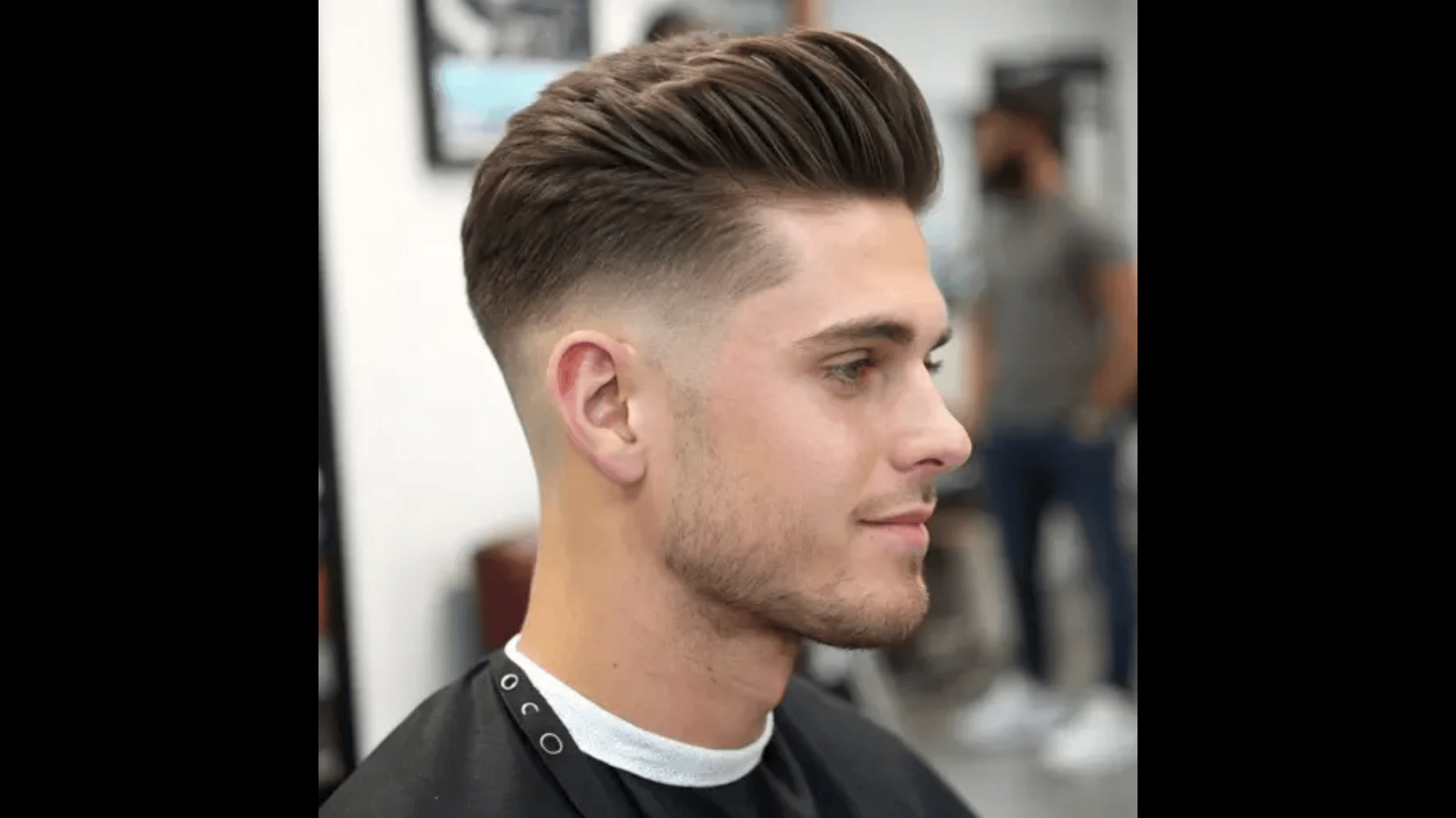 Fade with Blowout Quiff