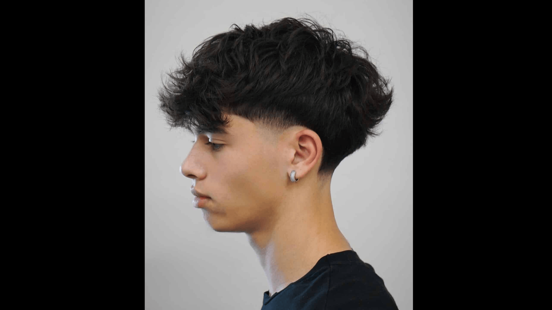 Messy Blowout Taper Fade