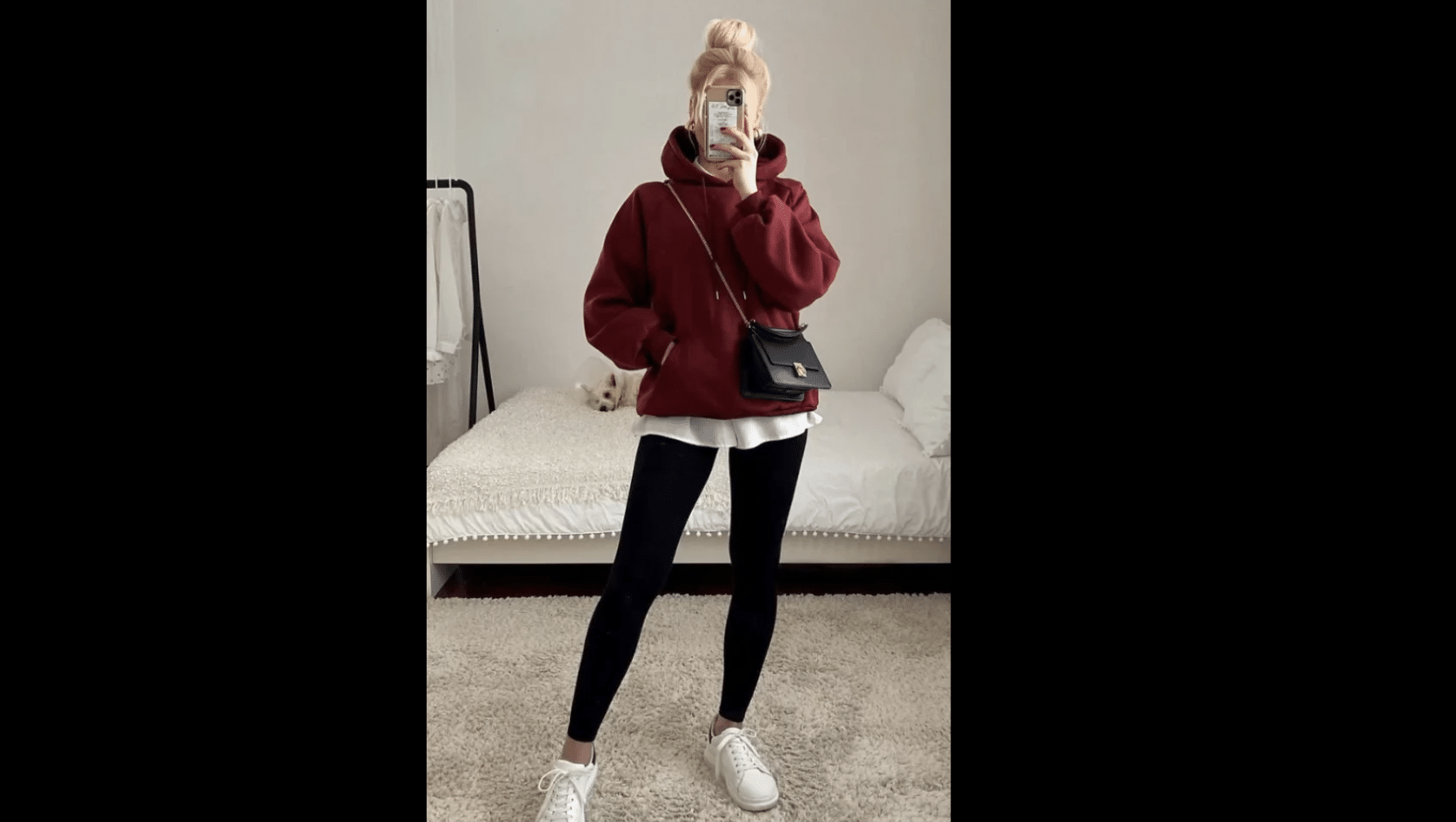 Oversized Hoodie and Leggings brewery outfit