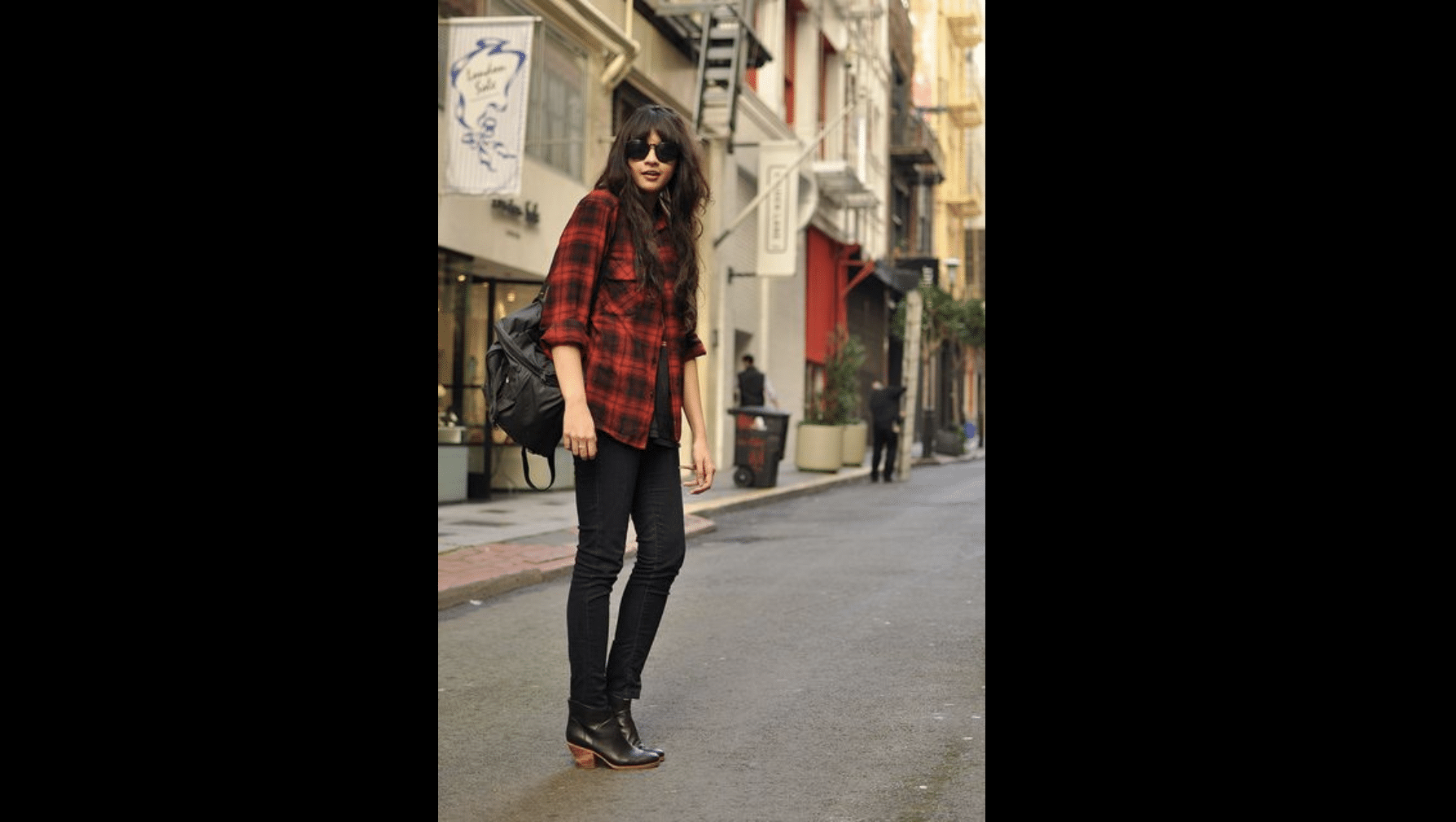 Plaid Flannel with Dark Jeans