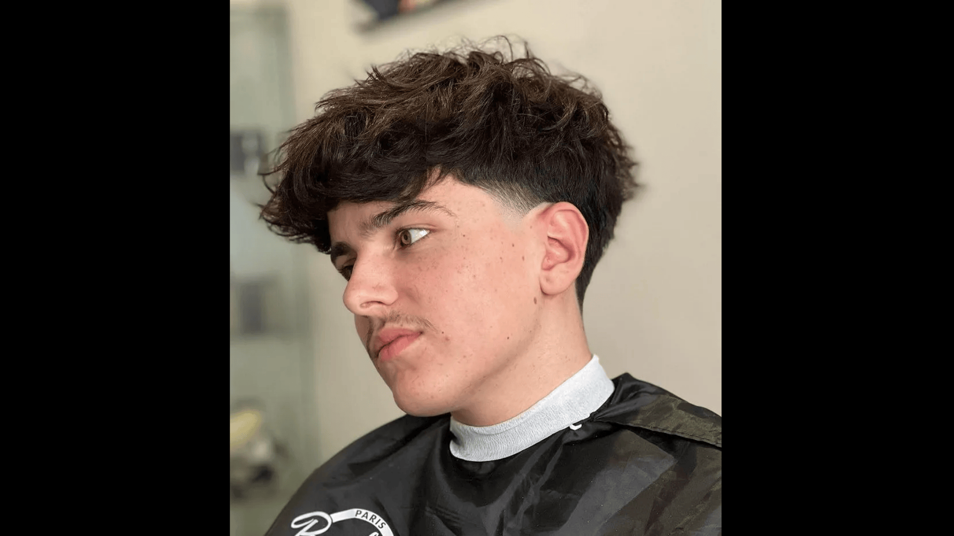 Tousled Blowout Taper Fade