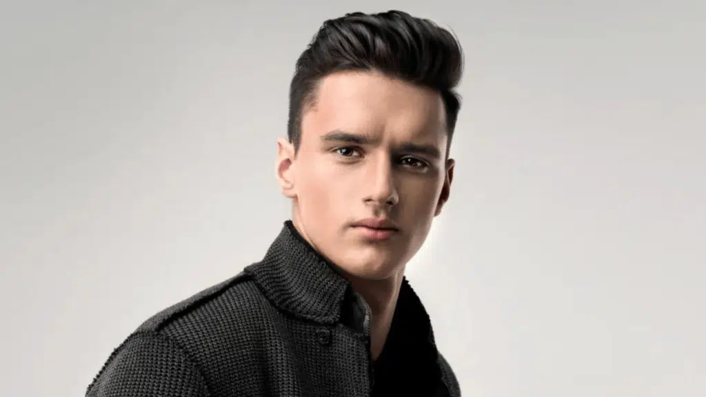 short haircuts for oval faces male