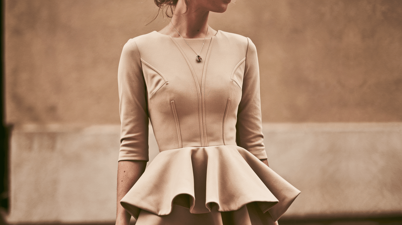 12. Peplum Dress