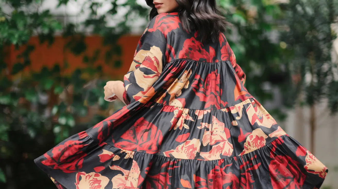 14. Tiered Skirt Dress