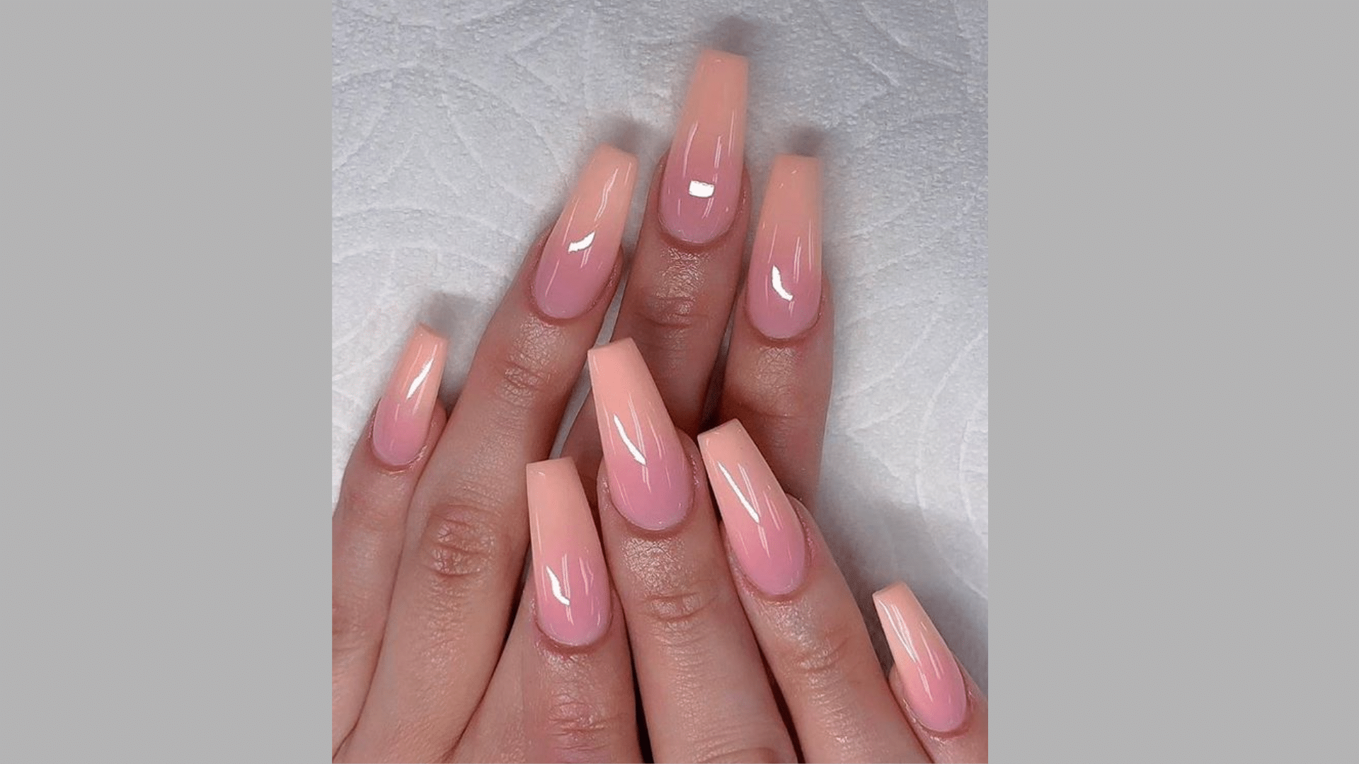 26. Ombre Pink to Peach