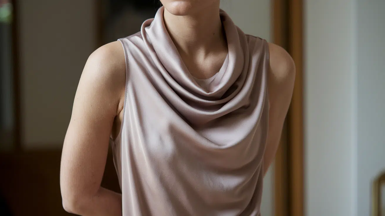 7. Cowl Neck Dress