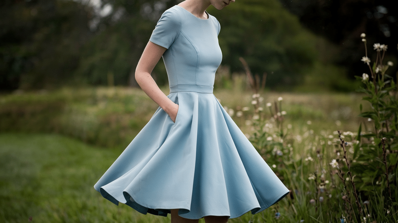 8. Fit and Flare Dress