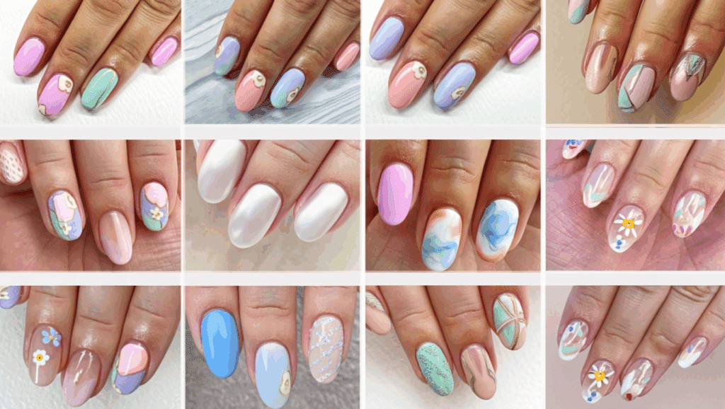 Elegant spring nail designs featued image