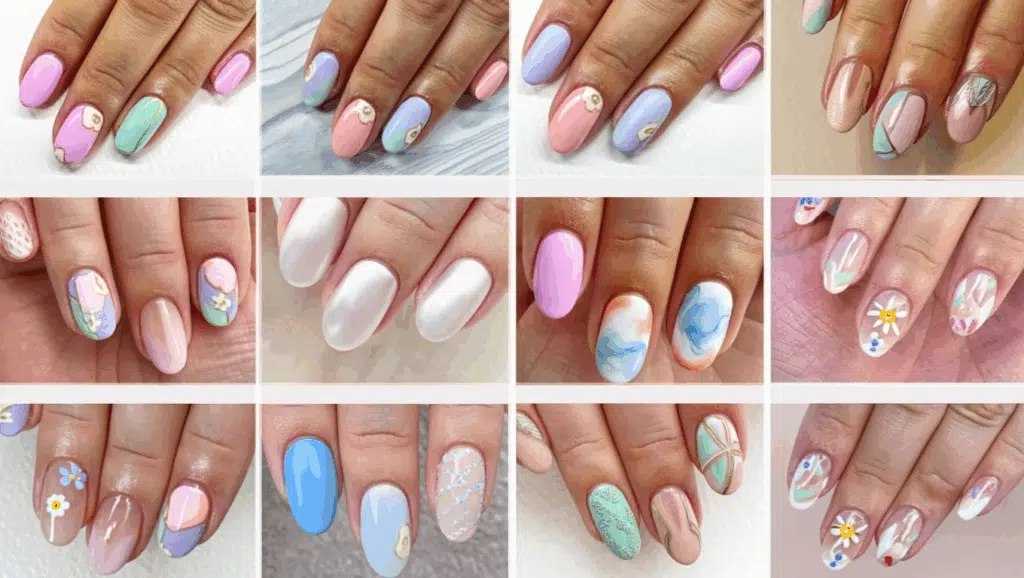 Elegant spring nail designs featued image