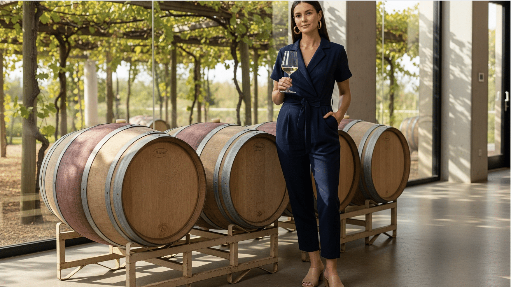 Jumpsuit with Belted Waist