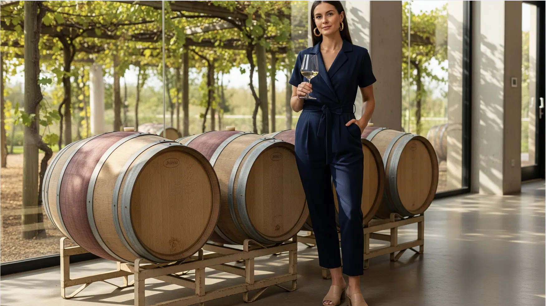 Jumpsuit with Belted Waist