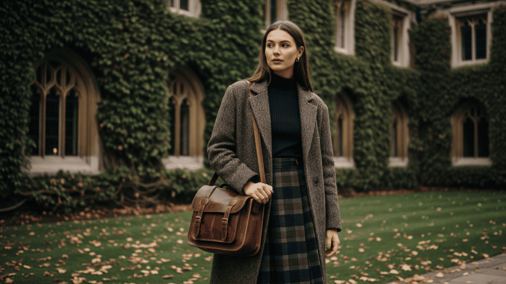 dark academia outfits female feature image