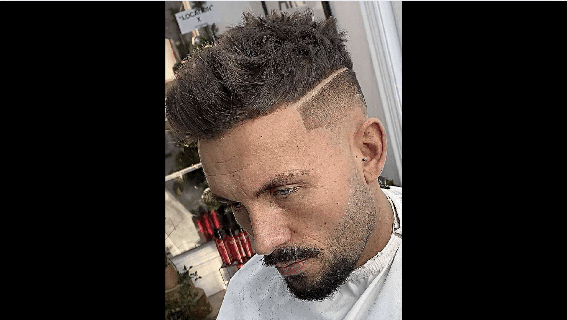 haircuts for thick hair Disconnected Undercut
