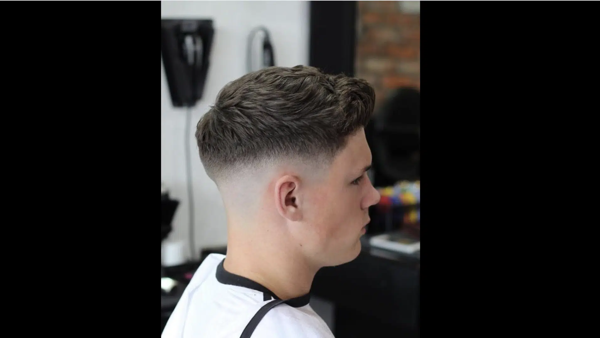 haircuts for thick hair Fade with Thick Hair