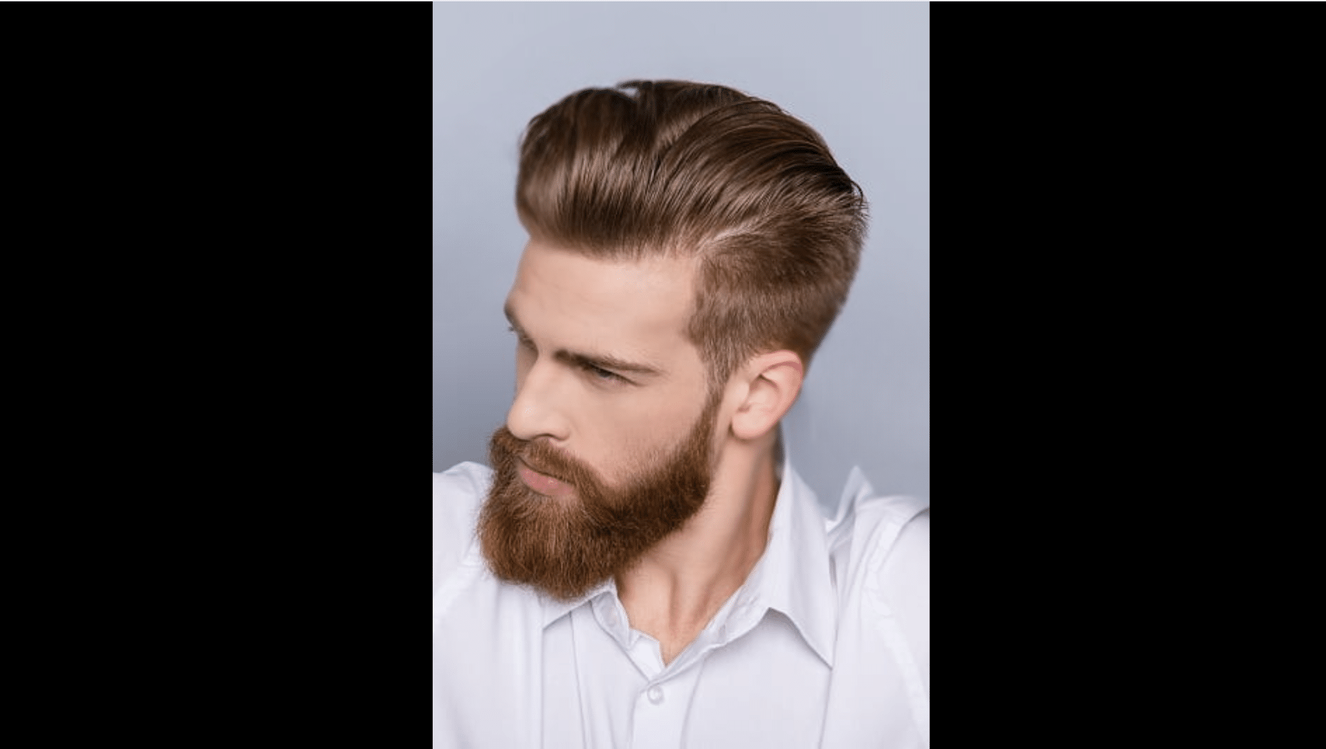 haircuts for thick hair Thick Beard & Textured Top