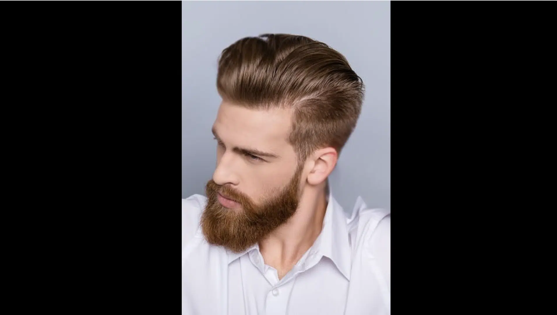 haircuts for thick hair Thick Beard & Textured Top
