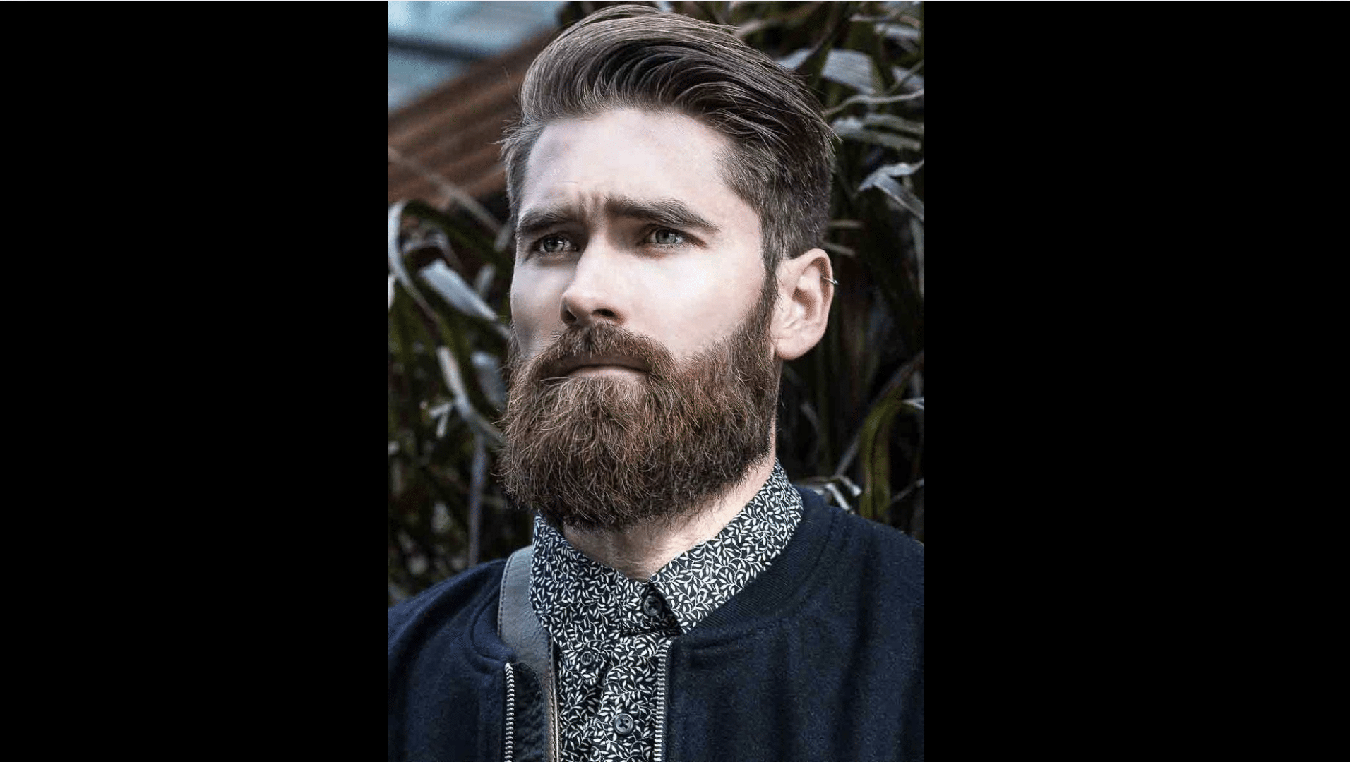 haircuts for thick hair men Long Beard and Full Head of Hair