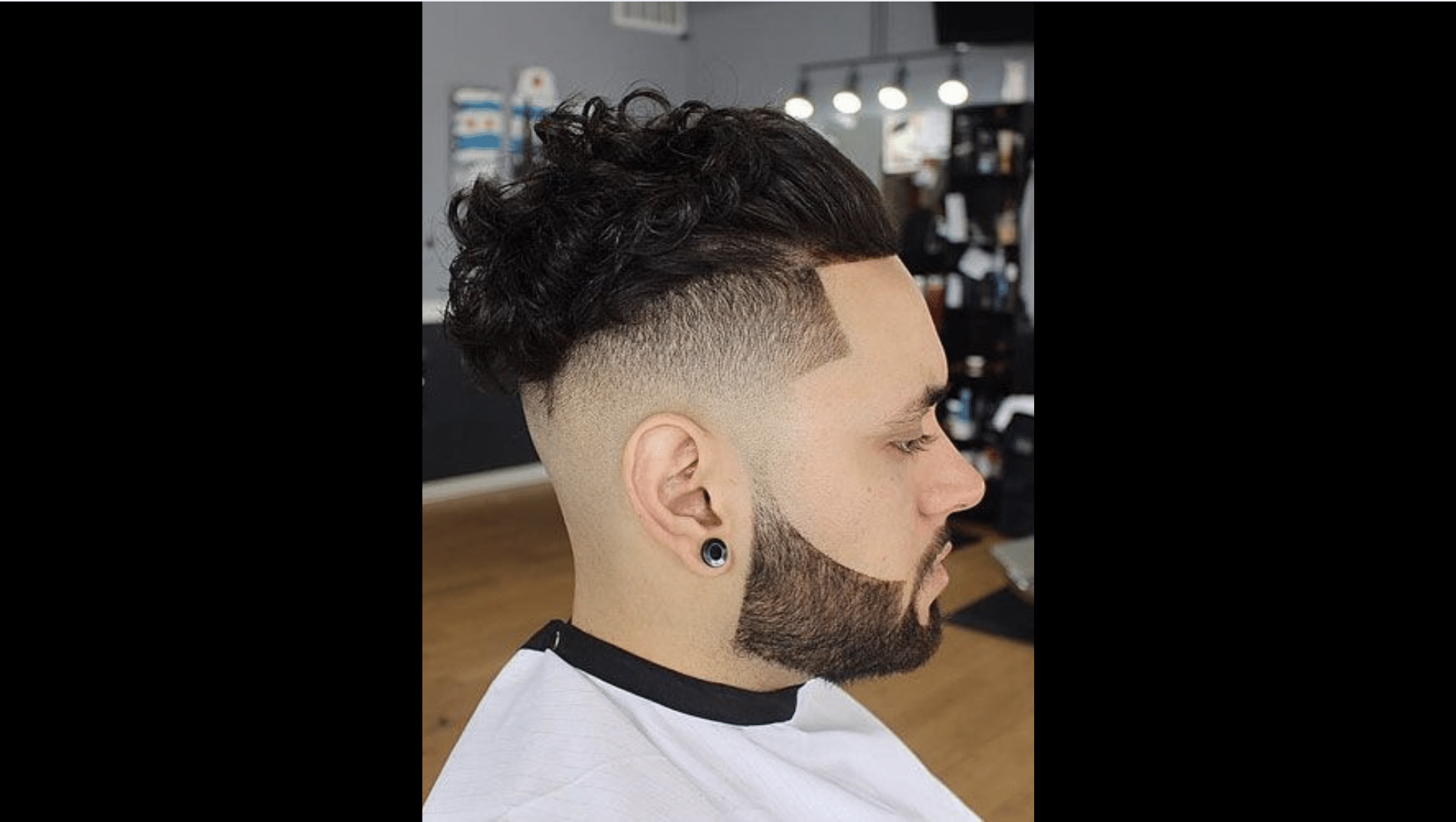 haircuts for thick hair men Long Slicked Back with Beard
