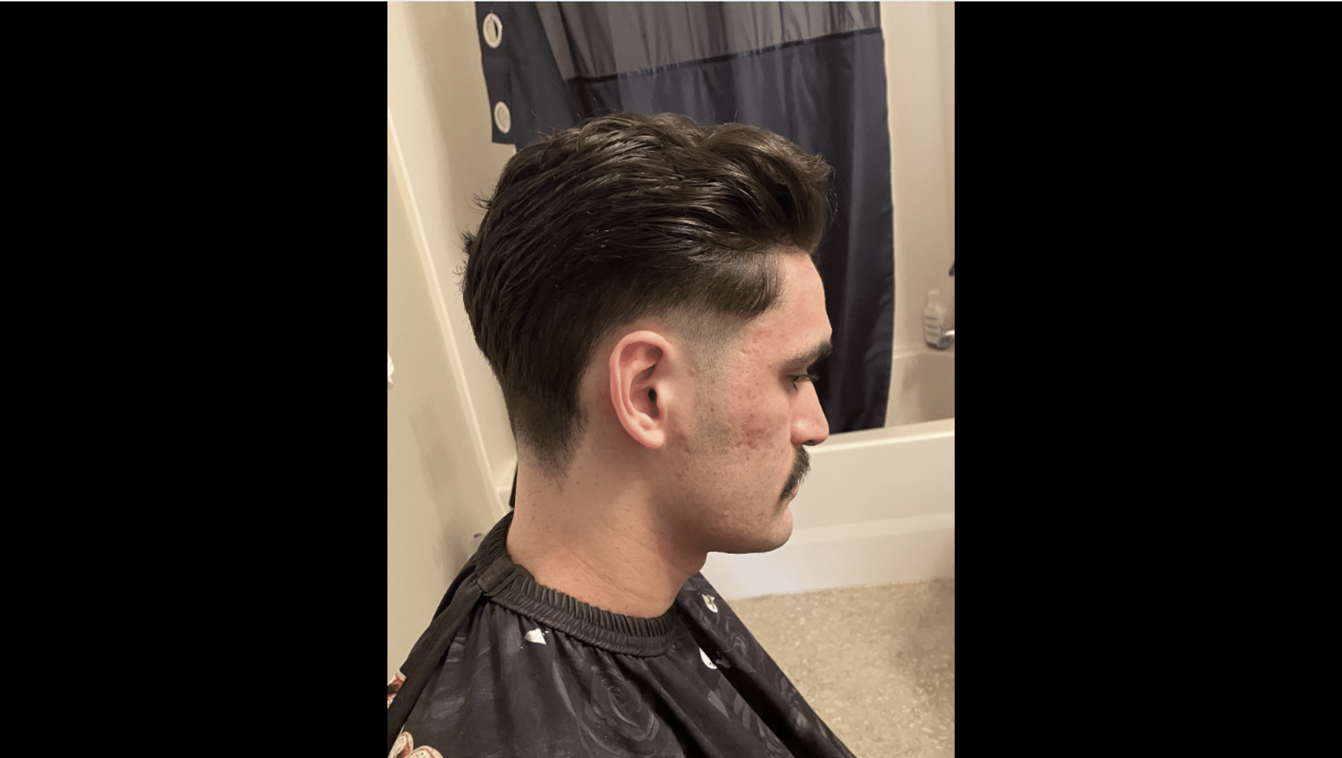 haircuts for thick hair men Tapered Pompadour