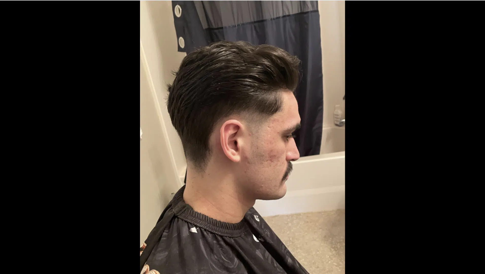 haircuts for thick hair men Tapered Pompadour