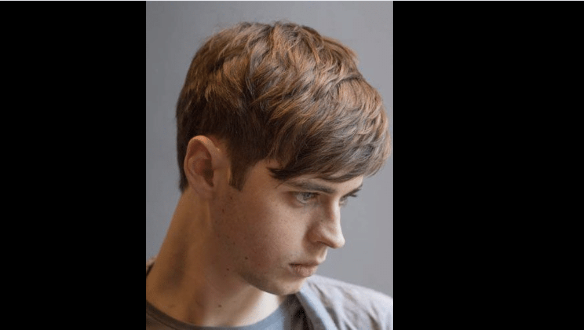 haircuts for thick hair men Textured Fringe