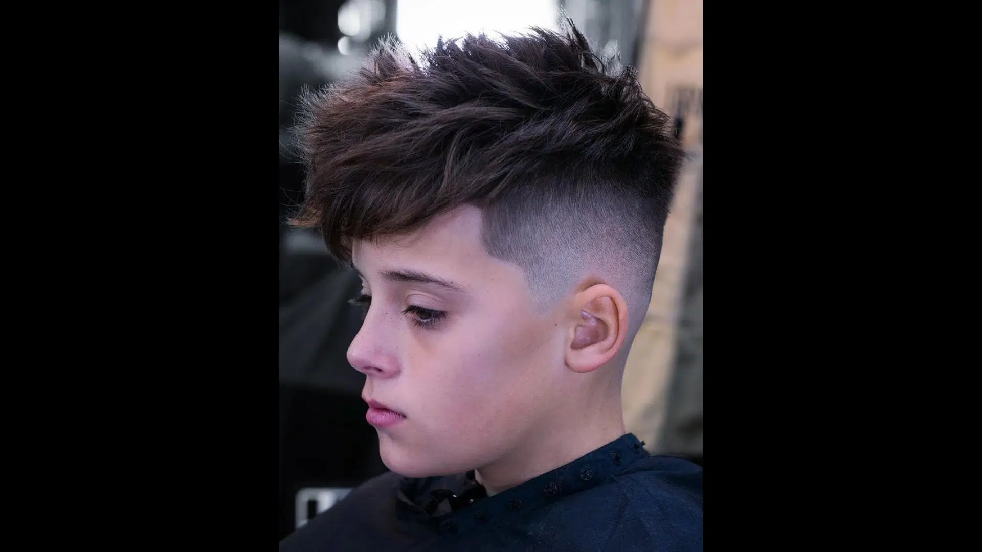 1. Low Fade with Textured Crop