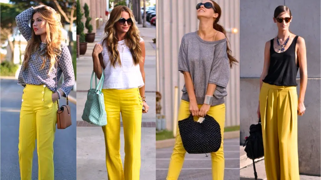 what to wear with yellow pants-featured image