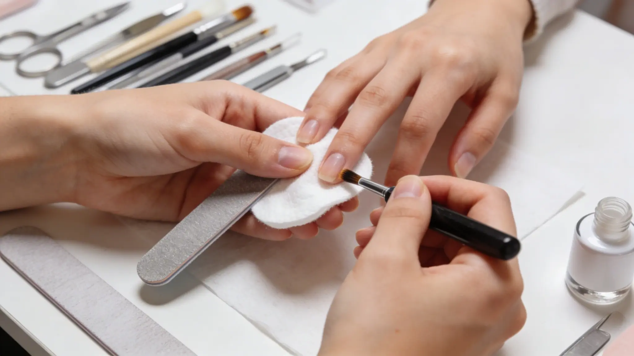 Gel nail polish removal