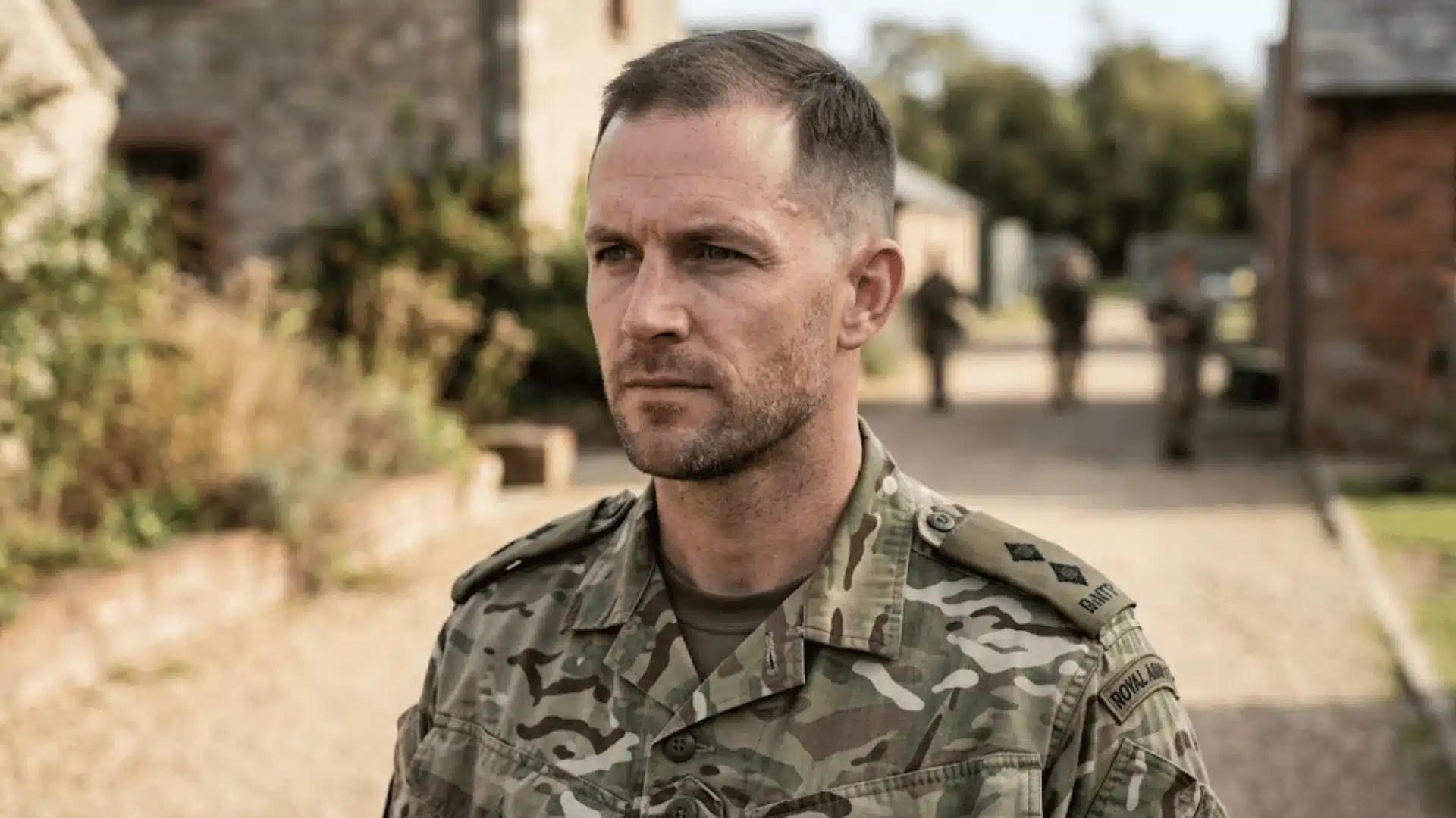 Military regulation haircut for thinning hair