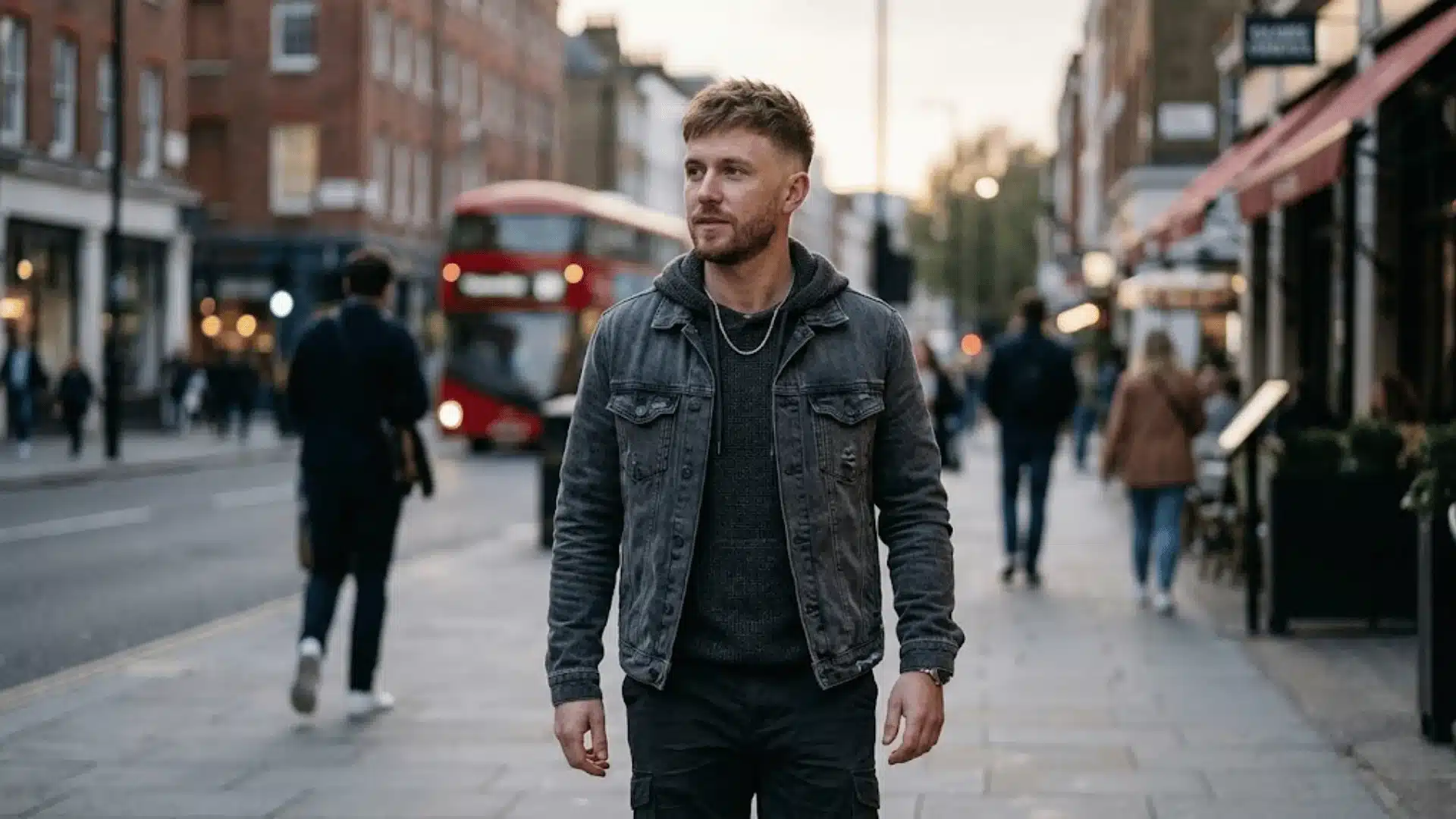 Textured crop hairstyle for men with thinning hair