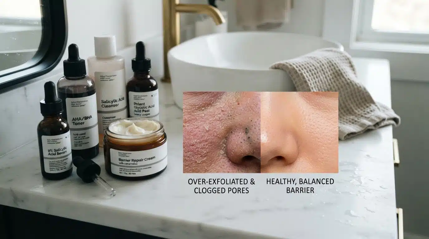 common salicylic acid mistakes causing blackhead treatment results to vary